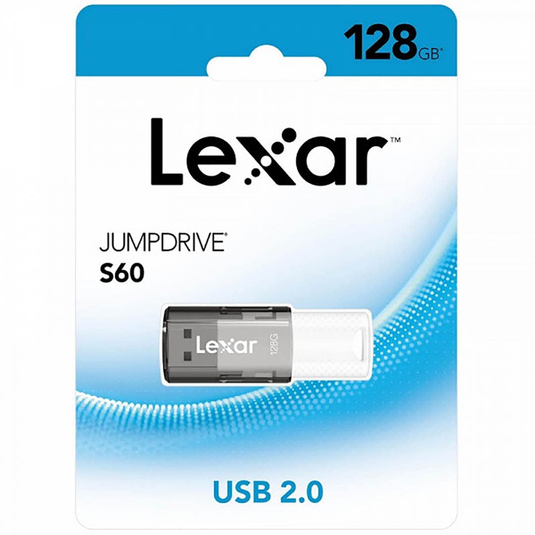 Lexar Clé Usb Jumpdrive S60-128Go - USB 2.0 - Plug and Play