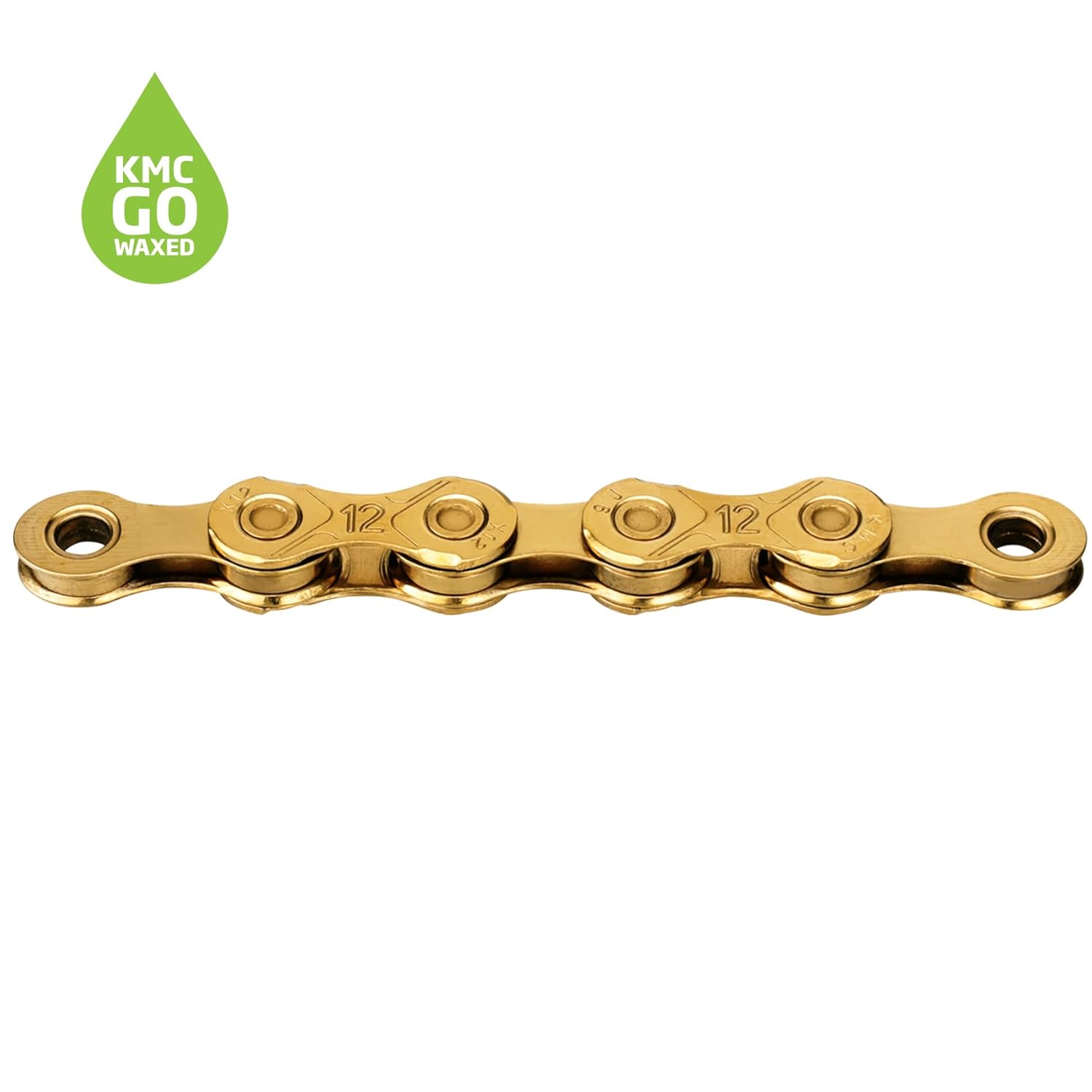 KMC X12 Ti-N Gold Waxed 126L chain
