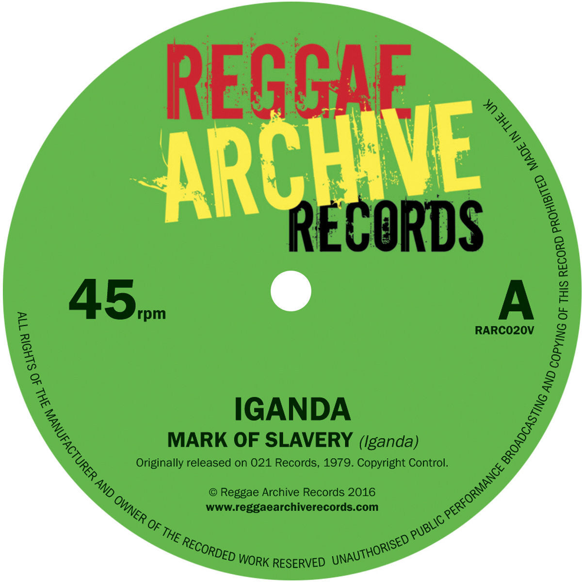 Mark of Slavery/Slow Down
