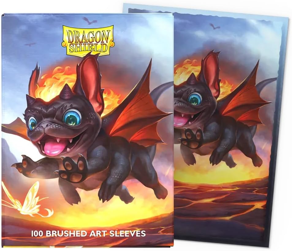 Arcane Tinmen ApS ART12123 Dragon Shield: Brushed Art - The Wufdragon (100