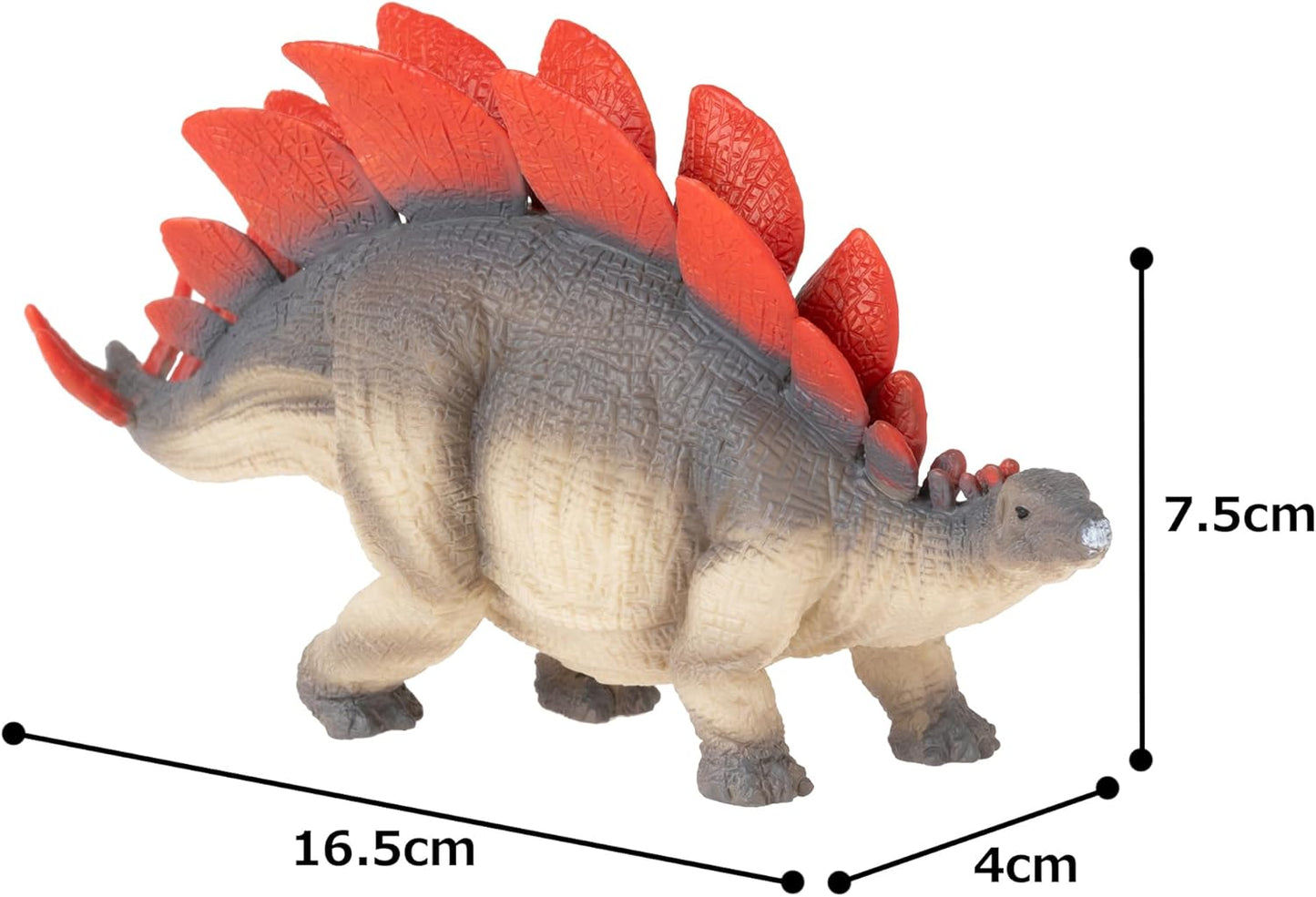 MOJO – Stegosaurus | Hand-Painted Toy Figure | Prehistoric Dinosaurs Collection | True to Life & Highly Detailed | Designed in UK