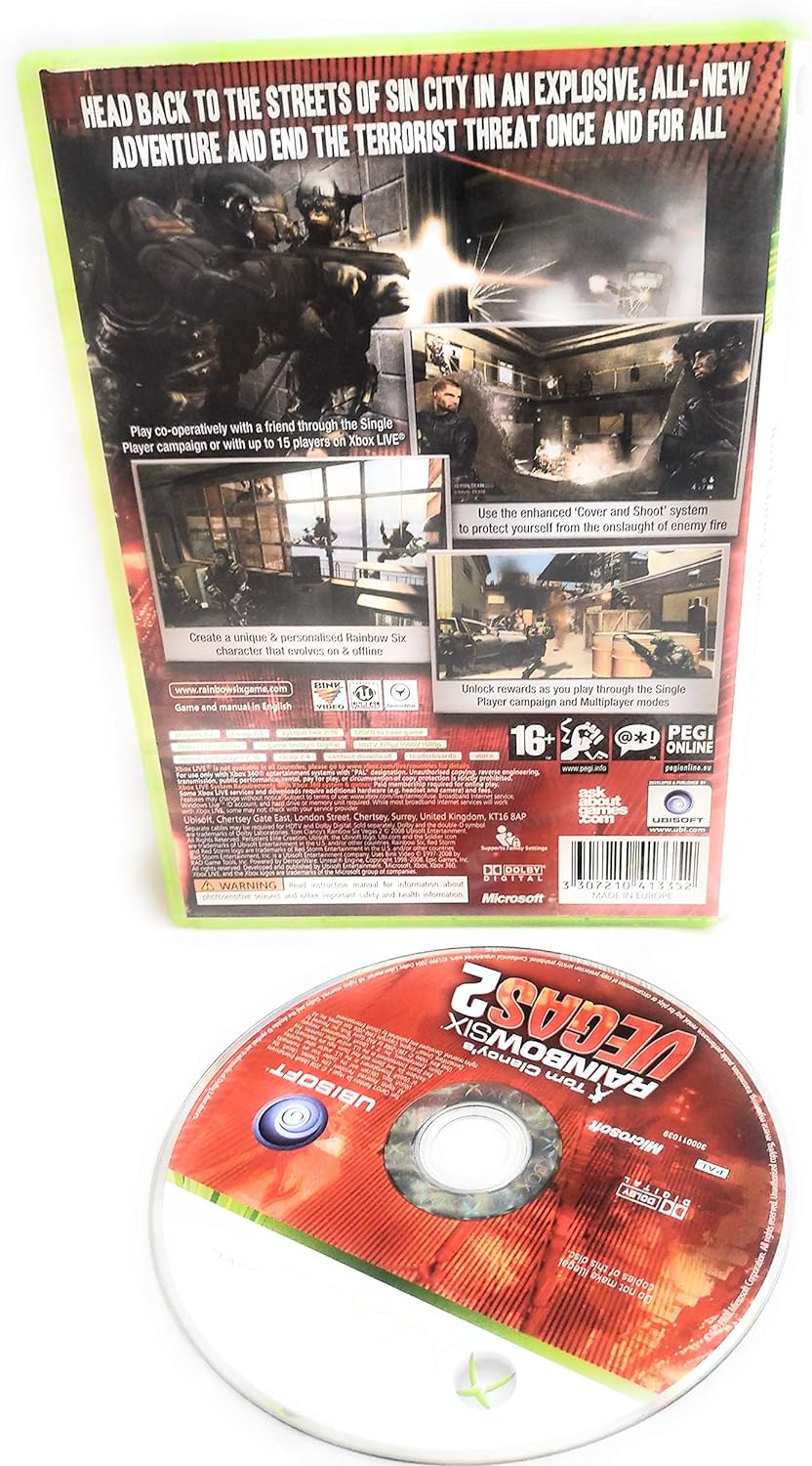Tom Clancy's Rainbow Six: Vegas 2 (Xbox 360) Xbox 360 Standard