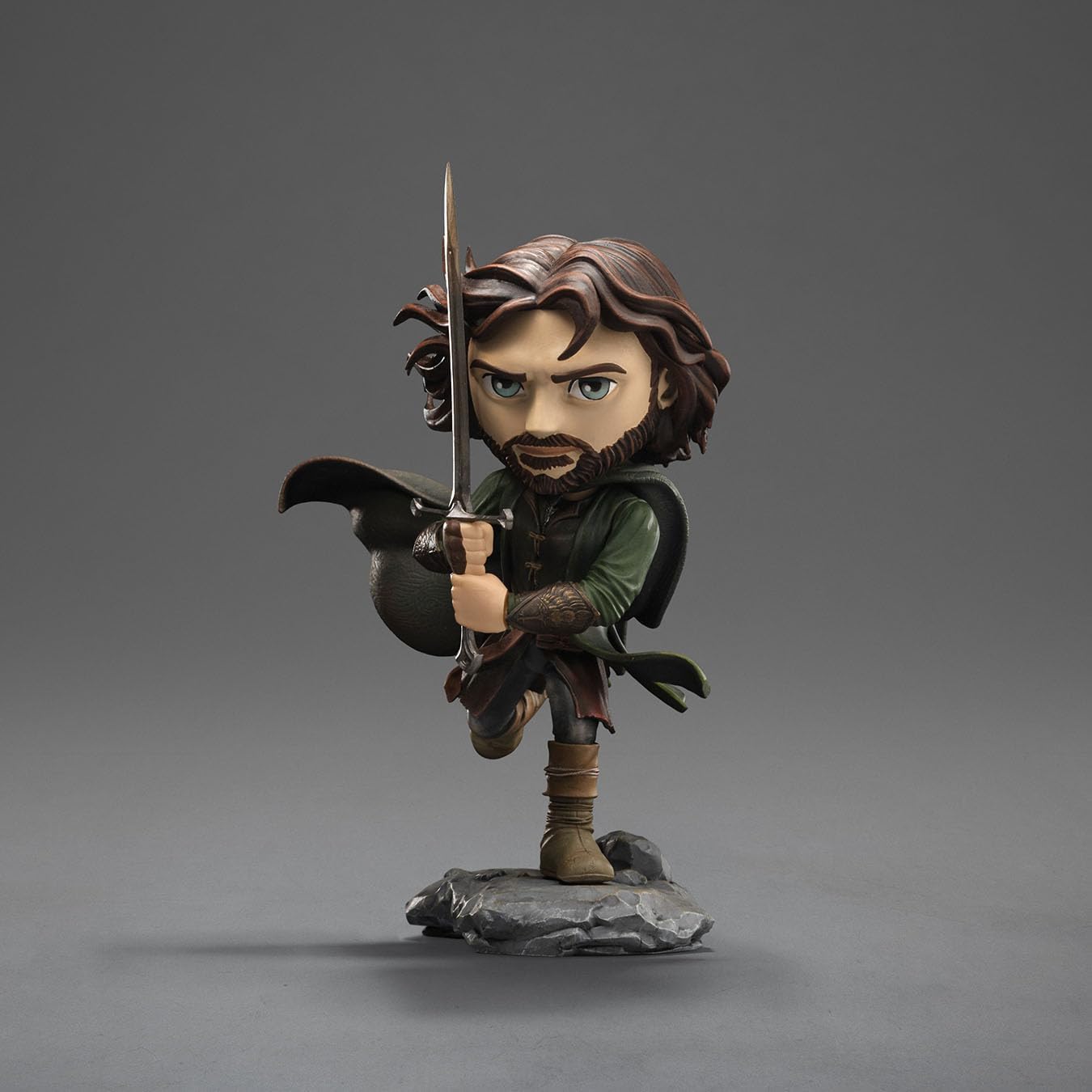 Iron Studios El Señor de los Anillos - Figura Mini Co. Aragorn 17 cm
