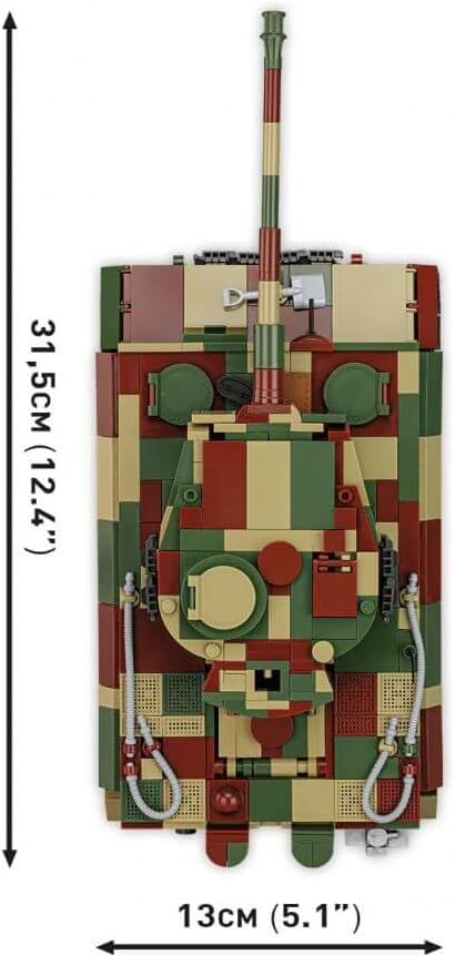Cobi - World War II - Panzer VI Tiger 1 Ausf.E 1,207 pcs - (Not For Sale In Hungary) /Toys