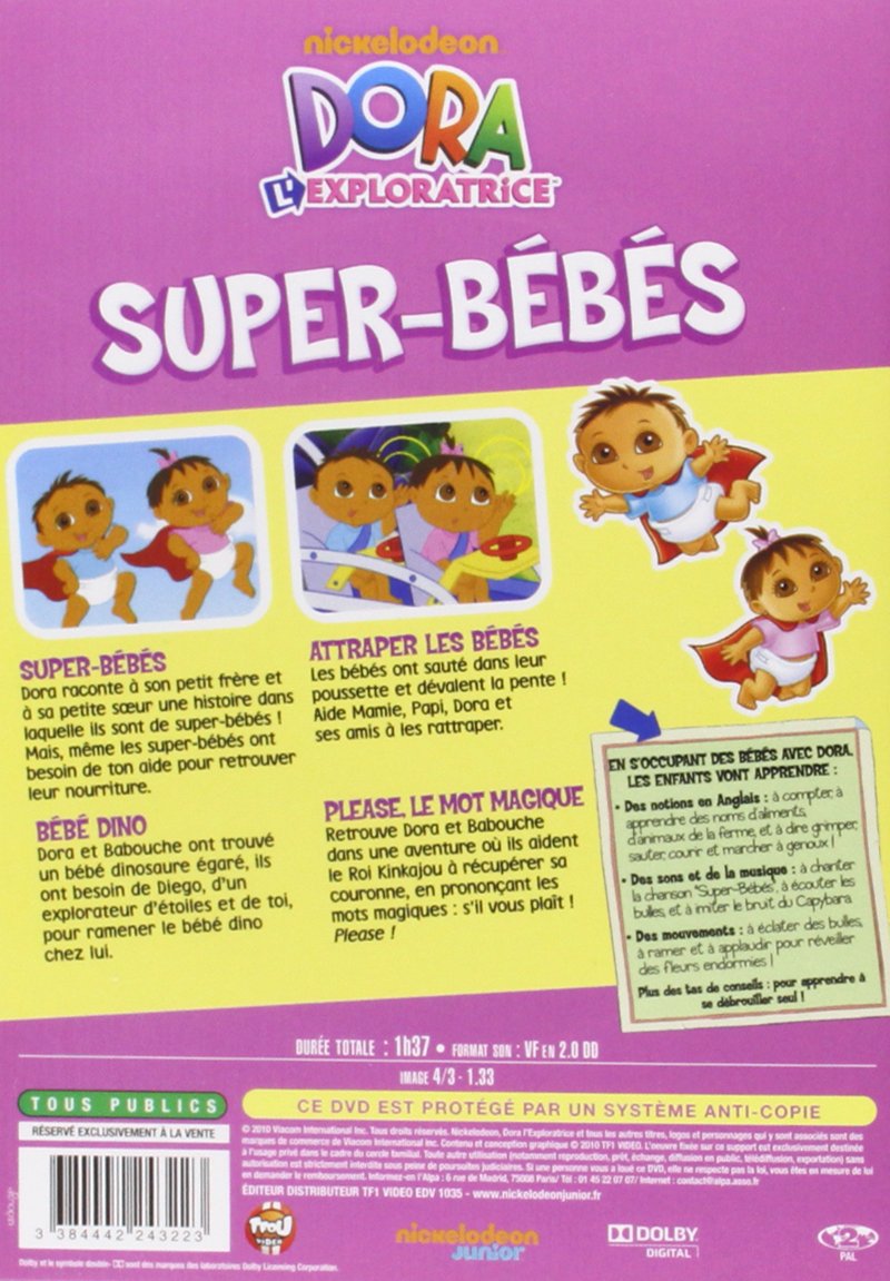 Dora l'exploratrice, super bébés