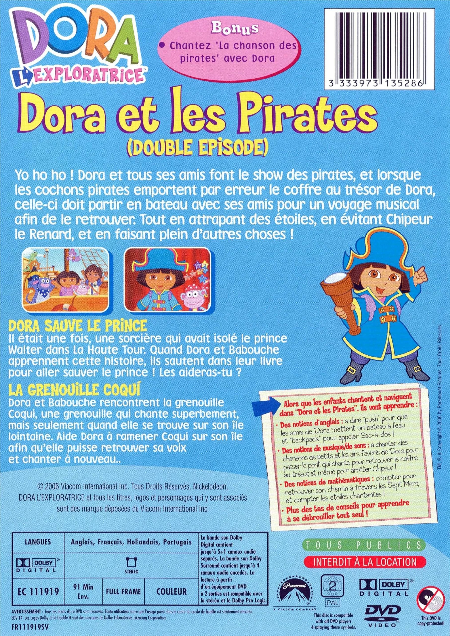Dora, vol. 7 : dora et les pirates