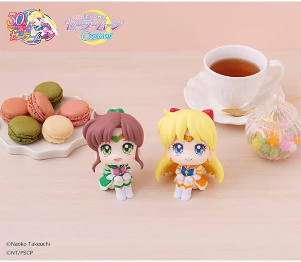 Rukappu Sailor Moon Cosmos Movie Eternal Sailor Venus, Approx. 4.3 inches (110 mm), PVC Pre-painted Action Figure