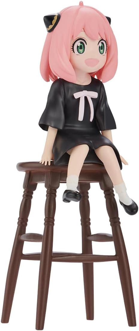 Banpresto Anya Forger Spyxfamily Actionfigur, Break Time Collection, 9 cm, mehrfarbig, Sammlerfigur, ideal für Anime-Fans