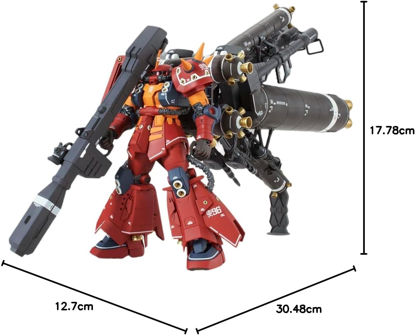 GUNDAM - MG 1/100 MS-06R Zaku II HM Psycho Zaku - Model Kit