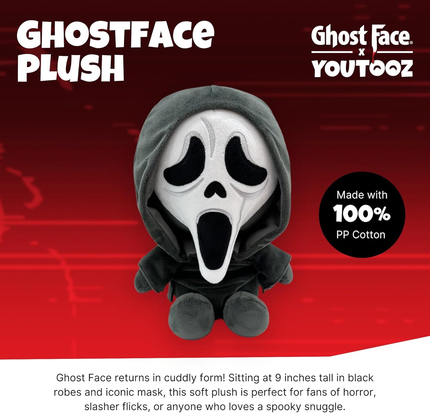 You Tooz - Scream: Ghost Face Plush (9IN