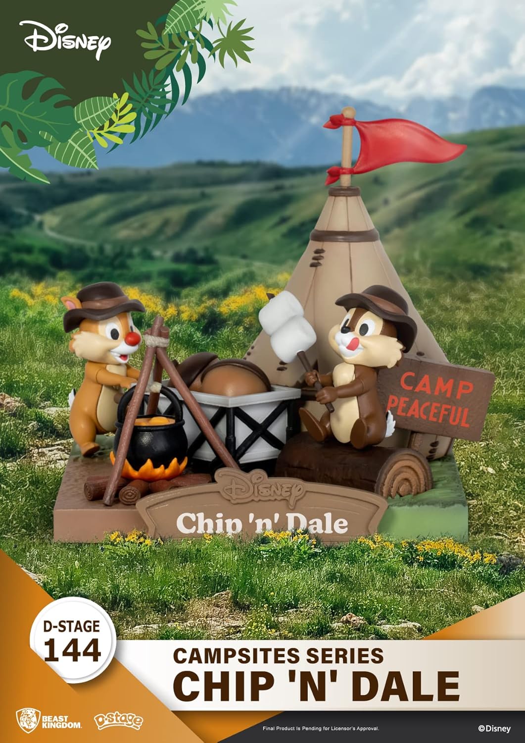 Disney Campsites Series: Chip n’ Dale DS-144 D-Stage Statue