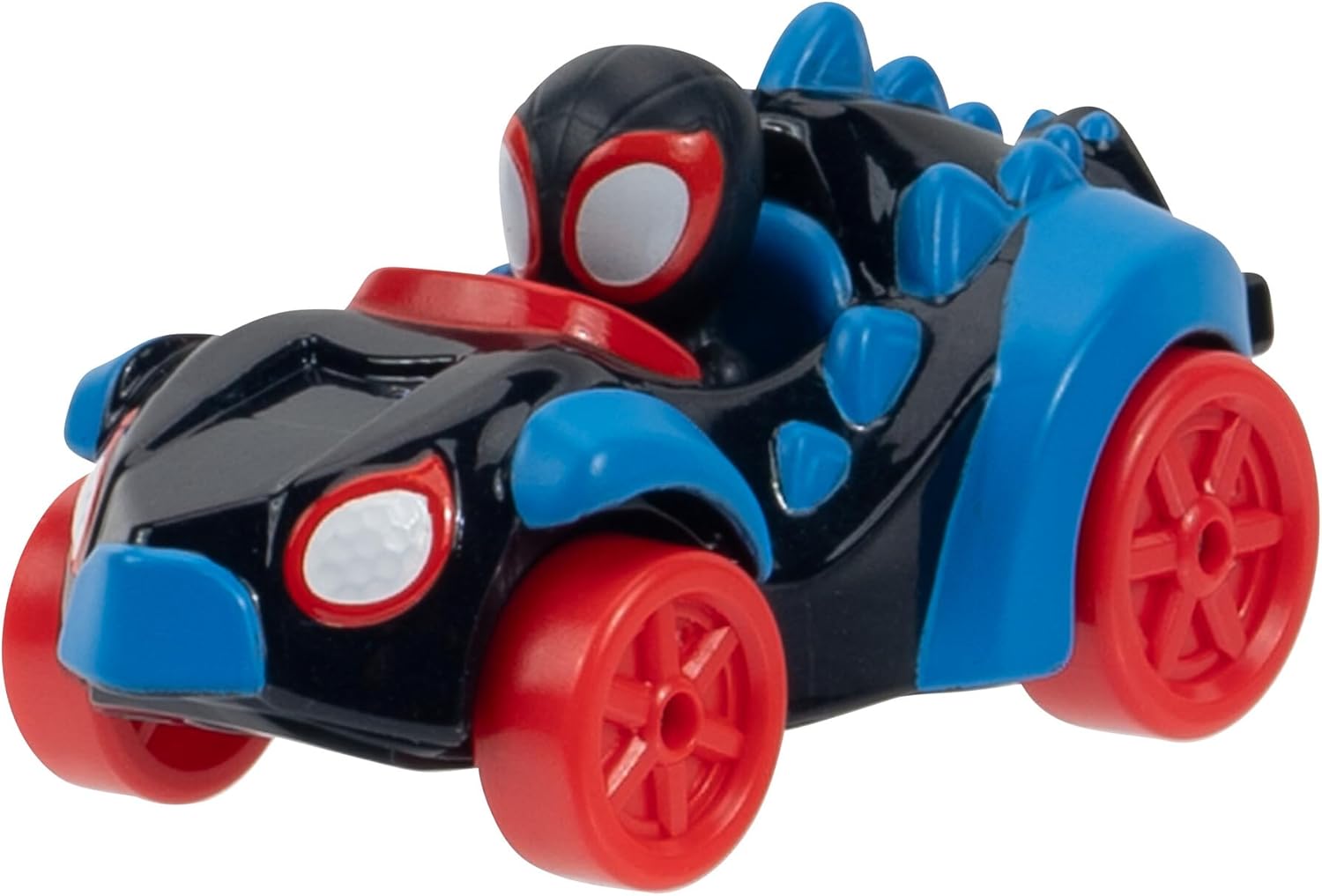 SPIDEY AND HIS AMAZING FRIENDS MARVEL Amazing Metals 4 Pack - Four 3-Inch Die-Cast Dino-Webs Vehicles with Built-In-Characters