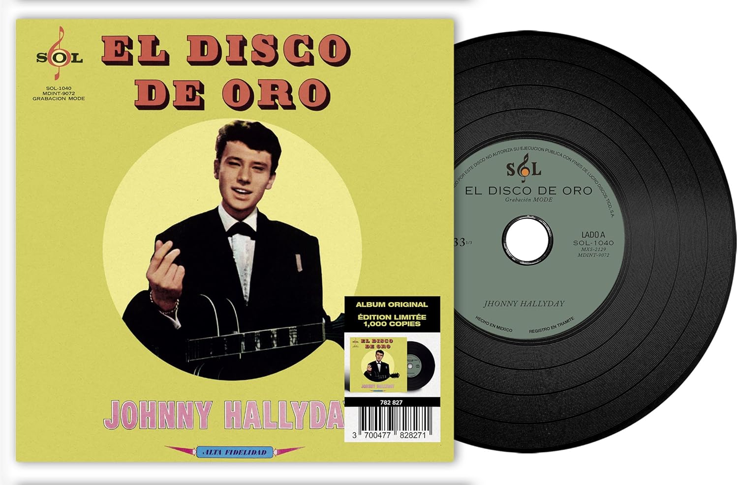 Johnny Hallyday: Made In Mexique - El Disco De Oro