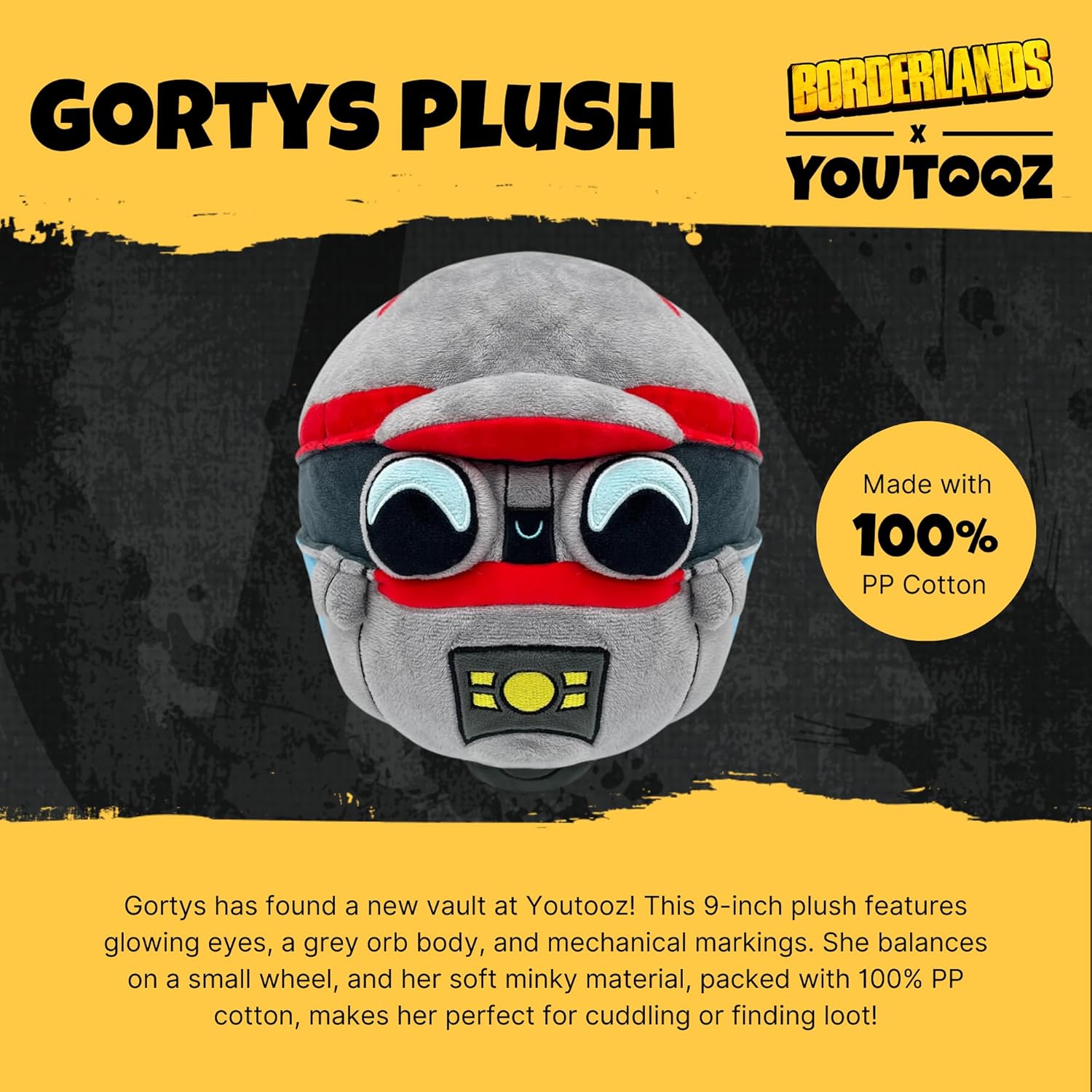 You Tooz - Borderlands: Gortys Plush (9in)