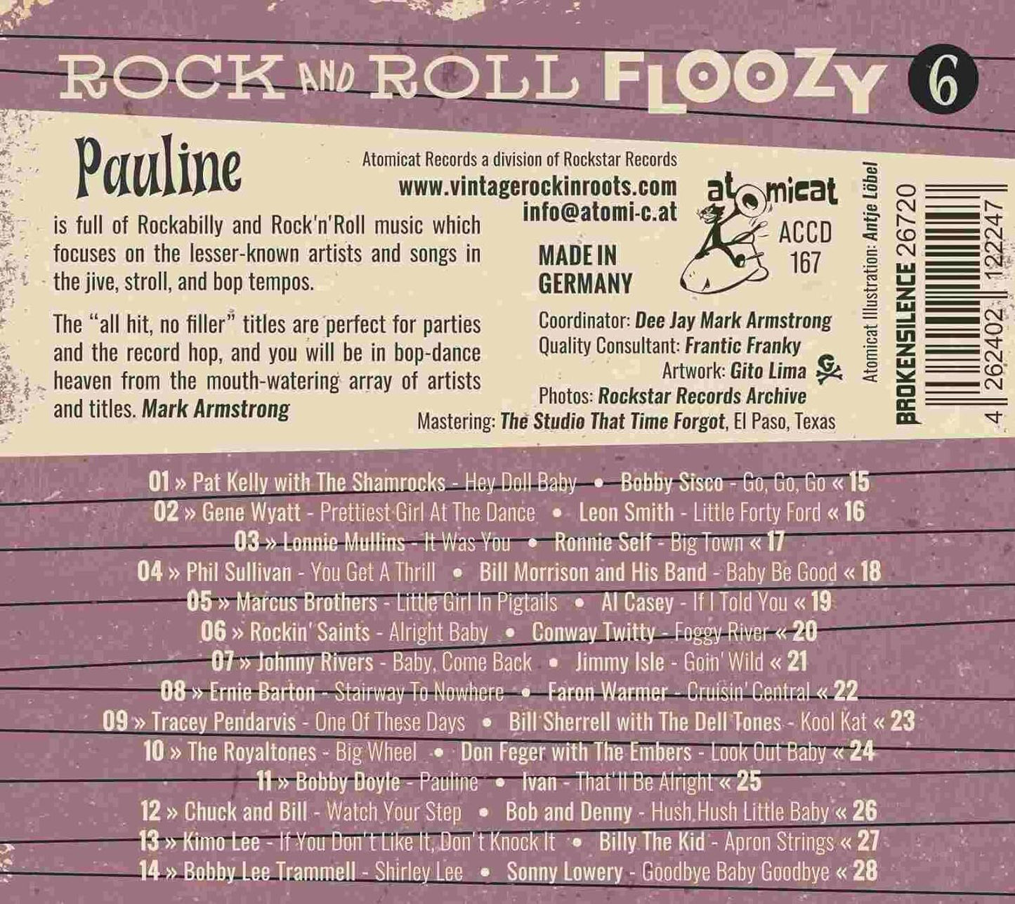 Rock and Roll Floozy: Pauline - Volume 6