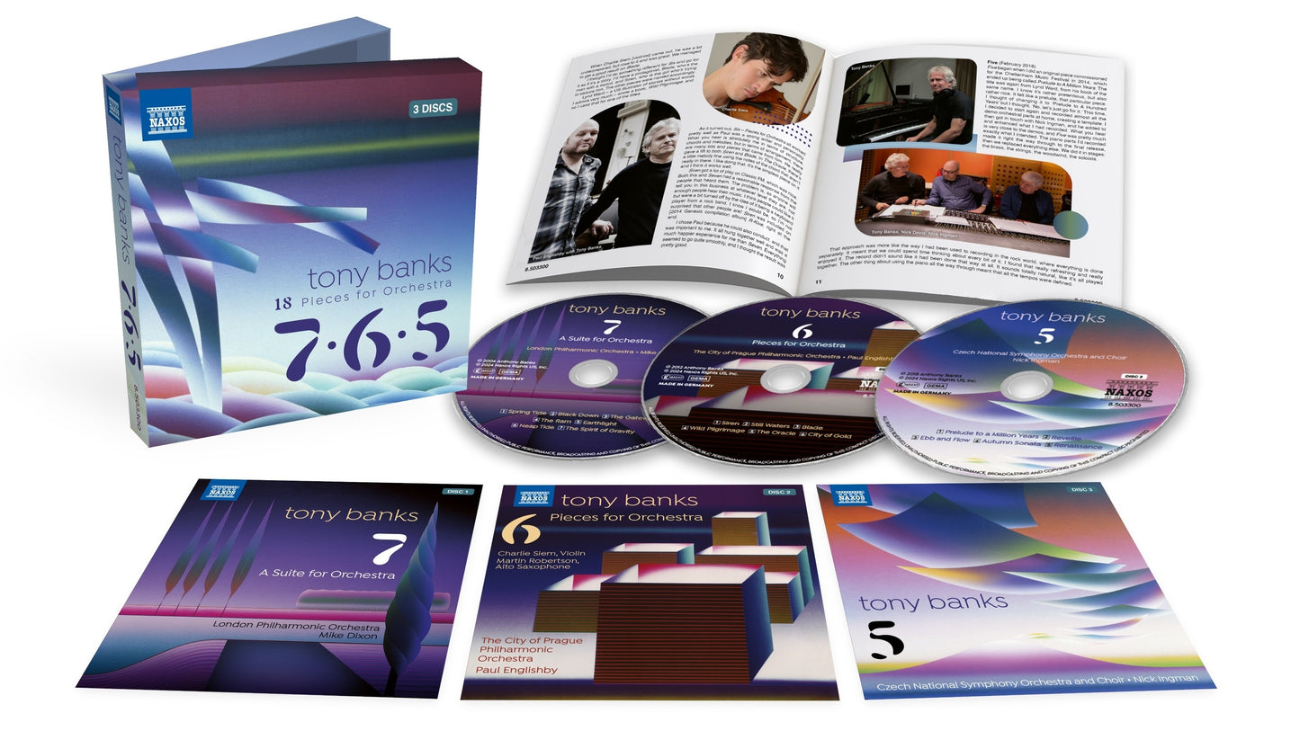 Tony Banks: 18 Pieces for Orchestra: 7-6-5