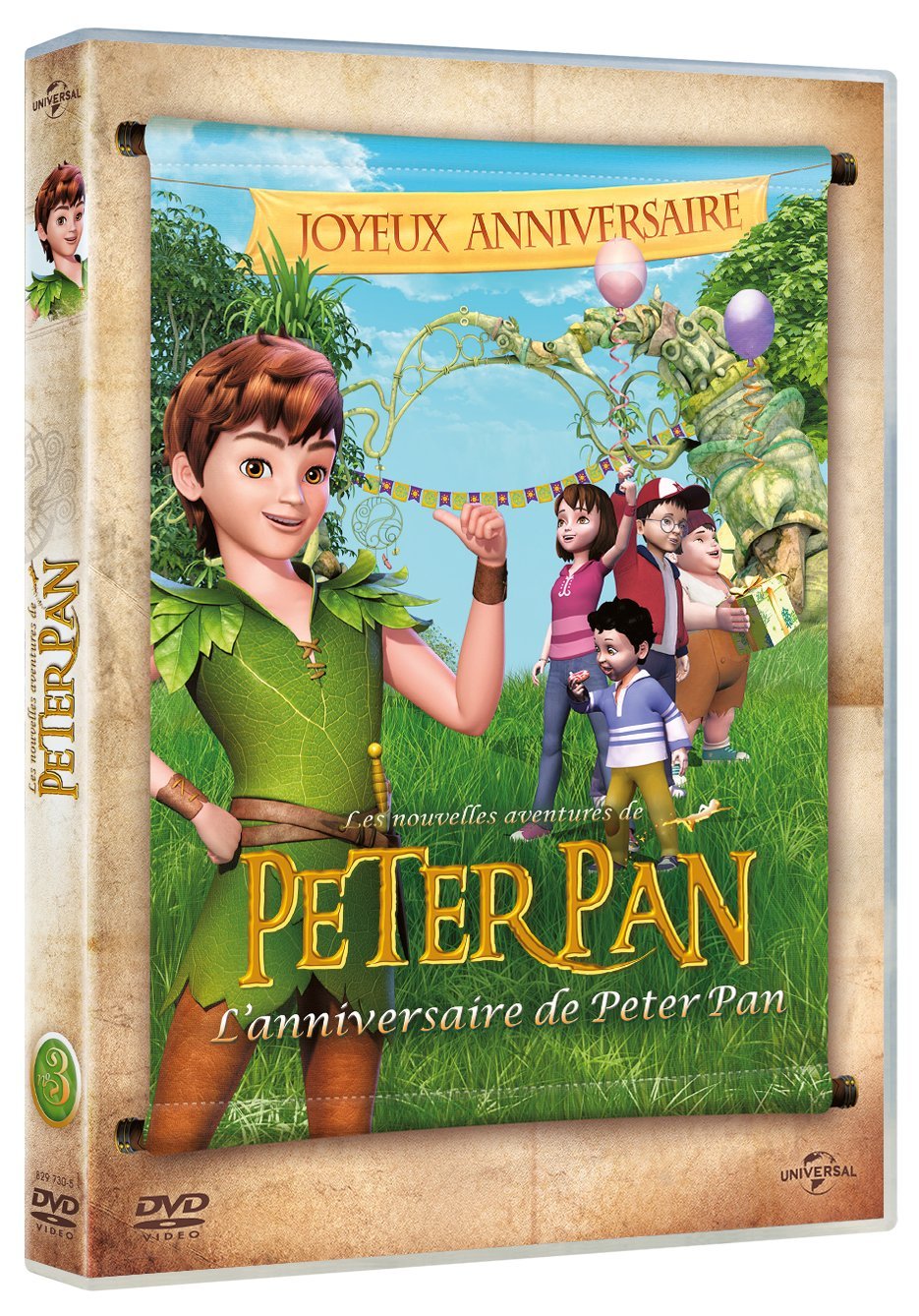 Les nouvelles aventures de peter pan : l'anniversaire de peter pan