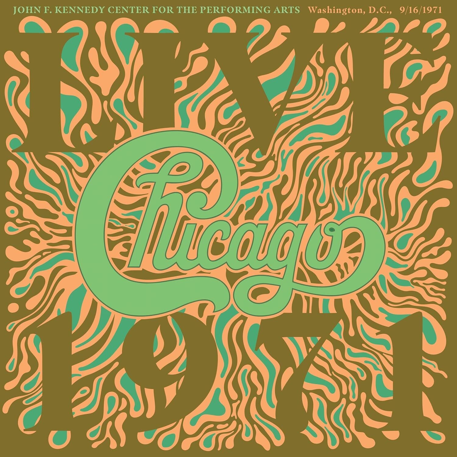 Chicago at the John F. Kennedy Center for the Performing Arts: Washington D.C. (9/16/71)