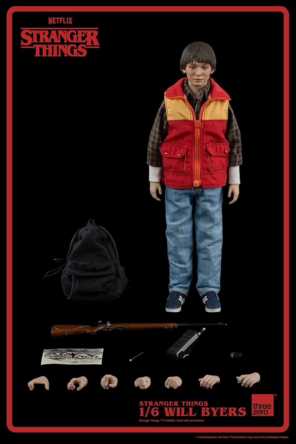 threezero Stranger Things: Will Byers 1:6 Scale Figure