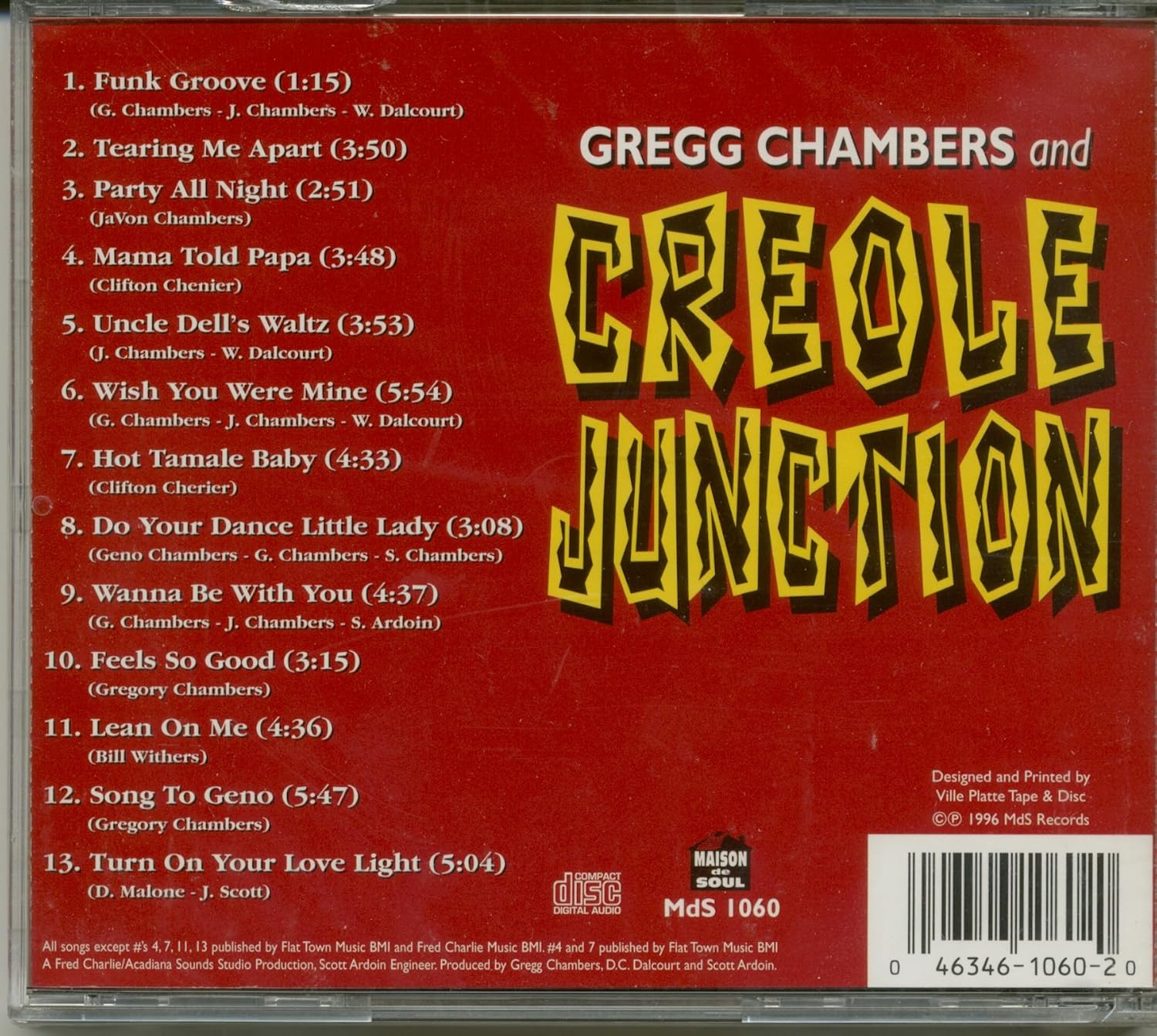 Gregg & Creole Junction Chambers - Gregg Chambers & Creole Junction