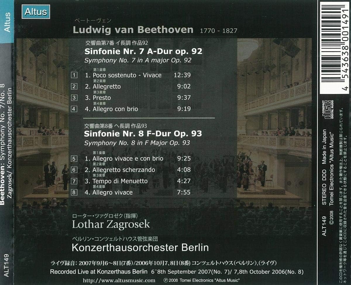 Sinfonien 7 & 8
