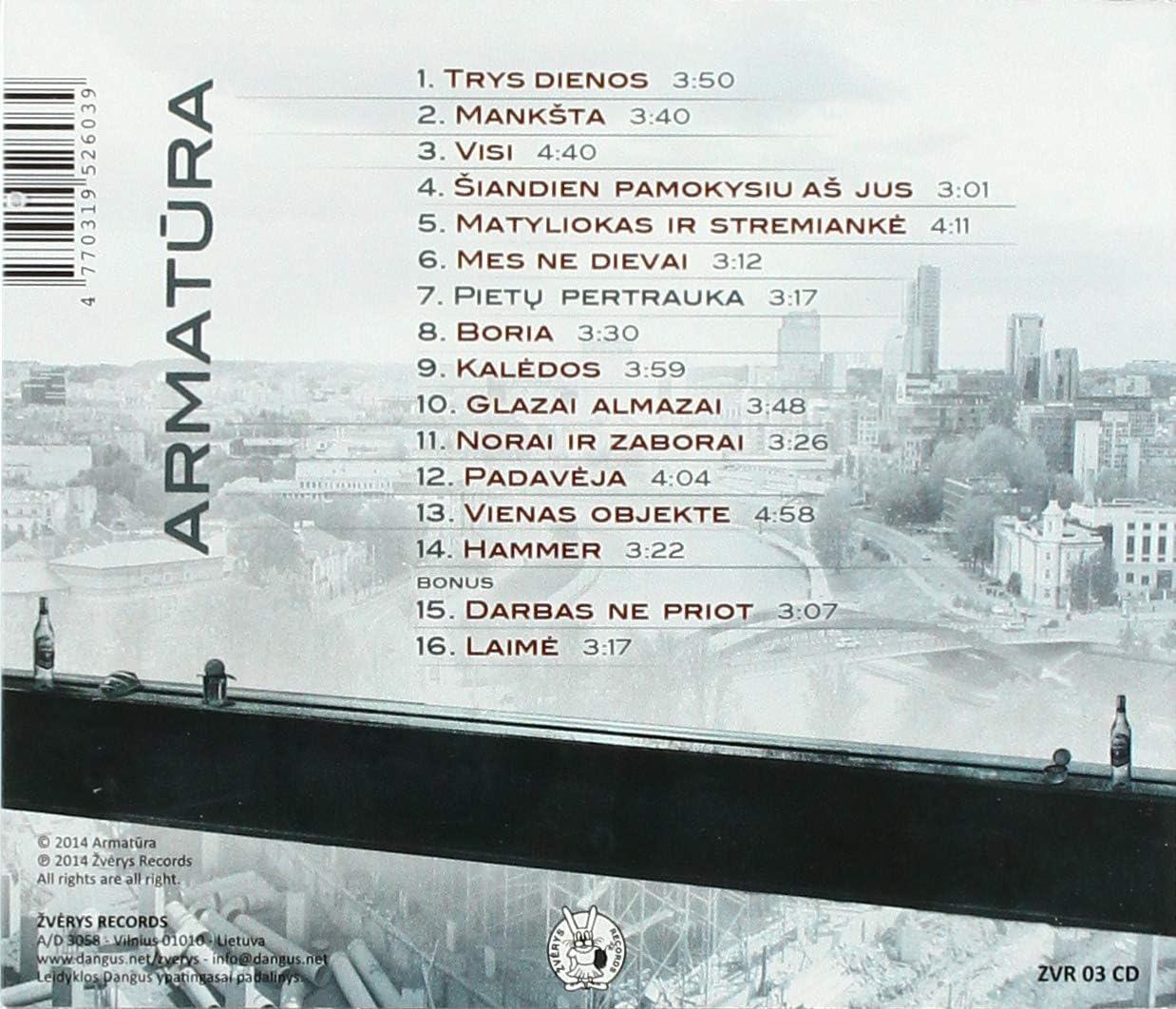 Armatura - Pietu Pertrauka