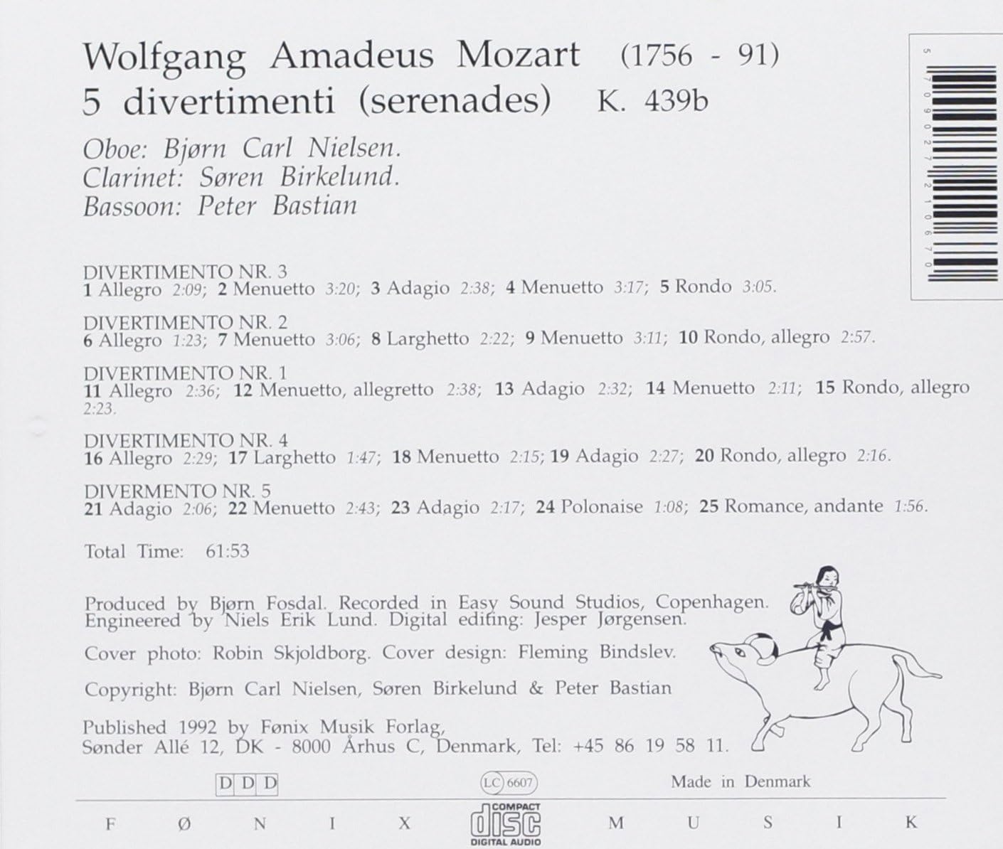 Wiener Sonatiner (Bastian, Birkelund, Nielsen)