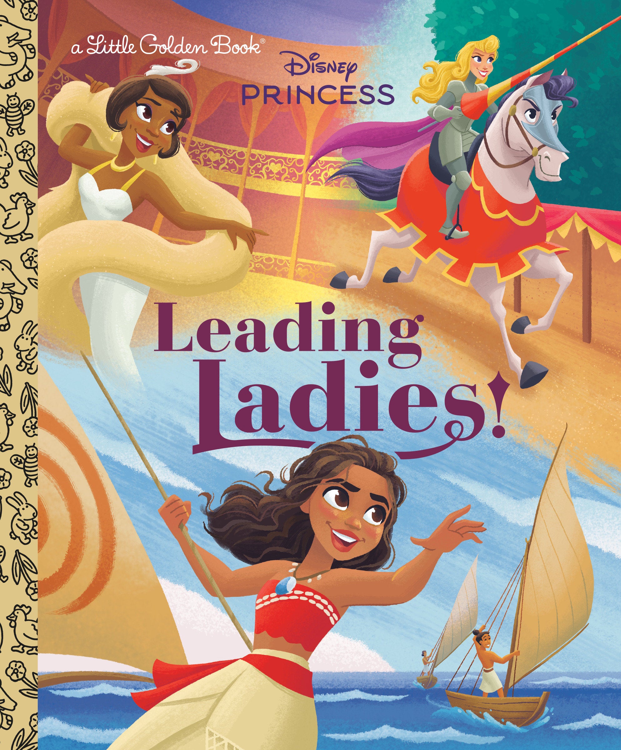Leading Ladies! (Disney Princess) (Little Golden Book