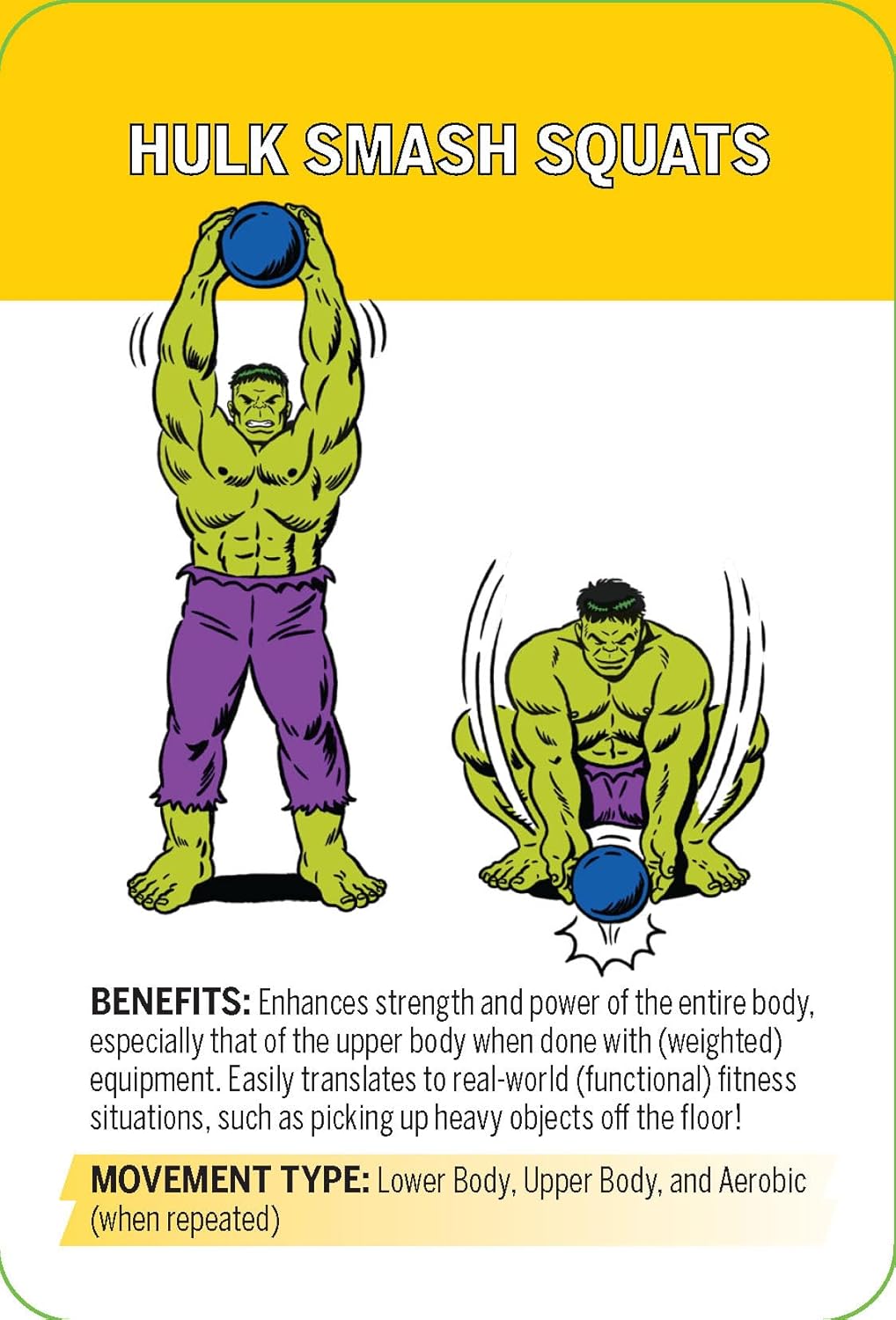 Marvel Fitness Deck