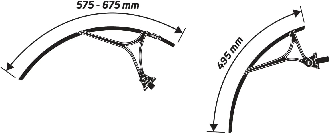 ZEFAL 28 GRAVEL SHIELD R35 SEP 2024 MUDGUARDS, Black