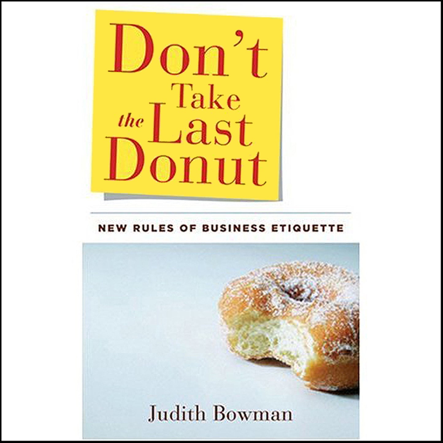 Don'T Take the Last Donut