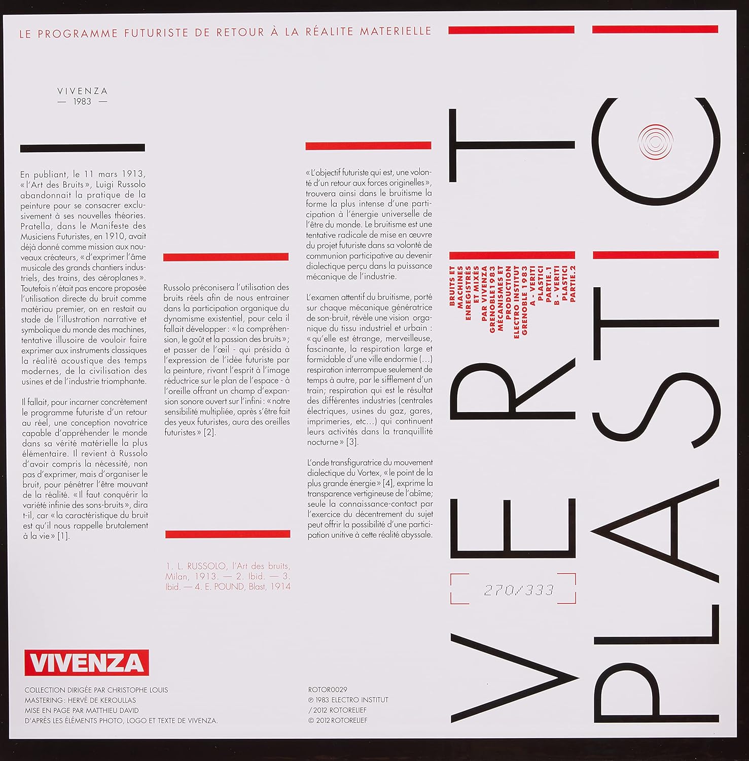 Veriti Plastici (Red
