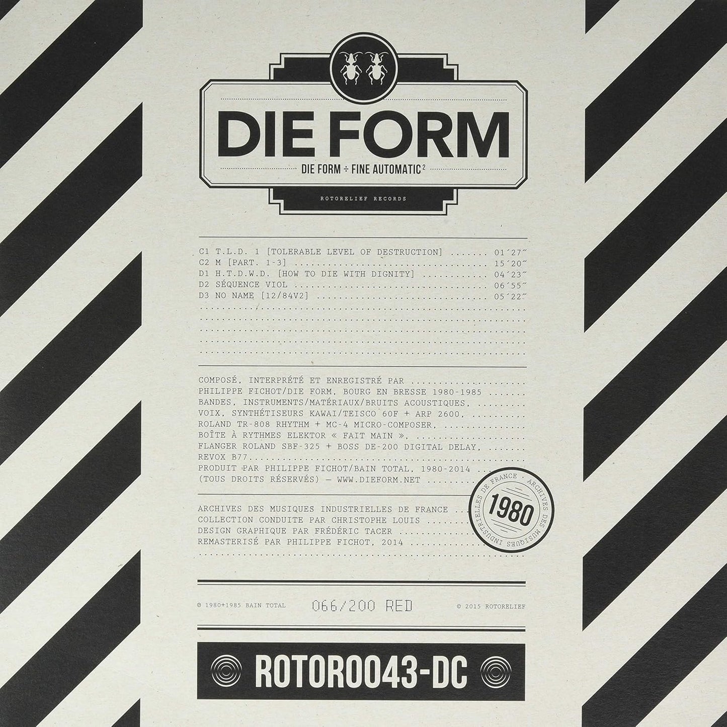 Die Form/Fire Automatic 2 (Red
