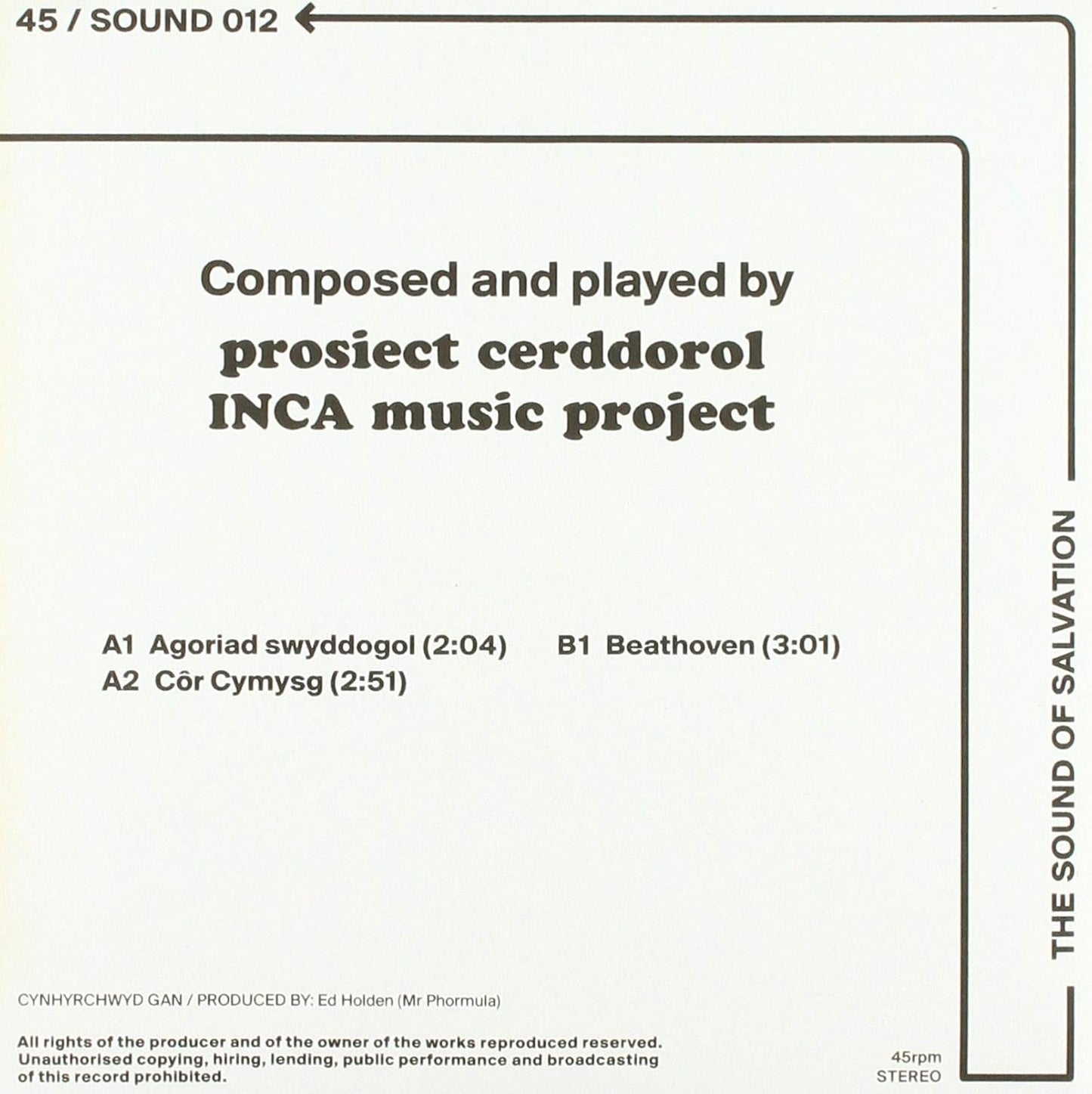 Prosiect Cerddorol Inca Music Project