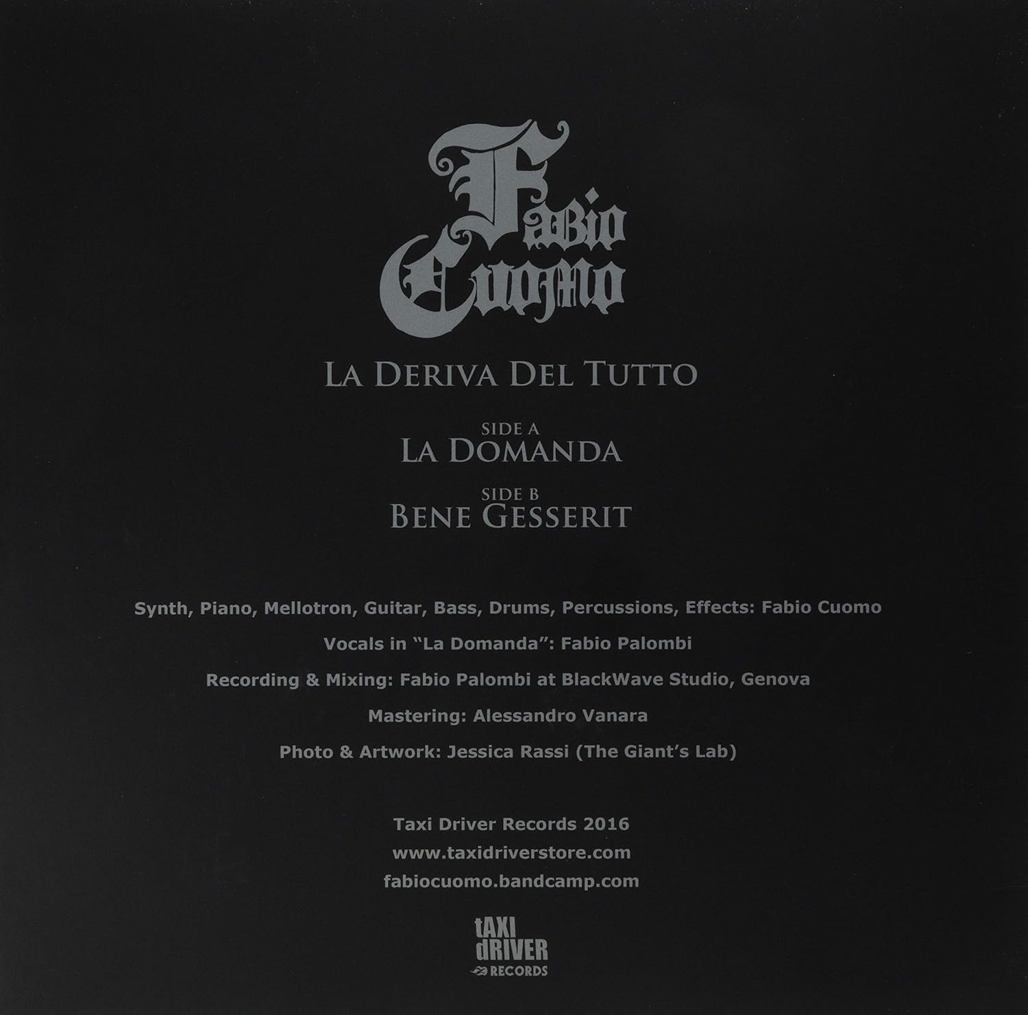 La Deriva Del Tutto