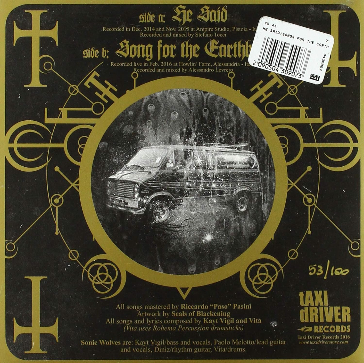 He Said/Songs for the Earthbound