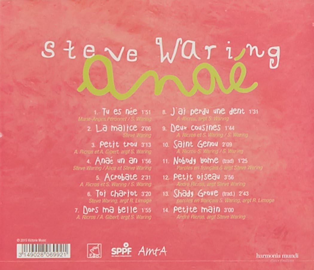 Steve Waring - Waring Steve / Ana'