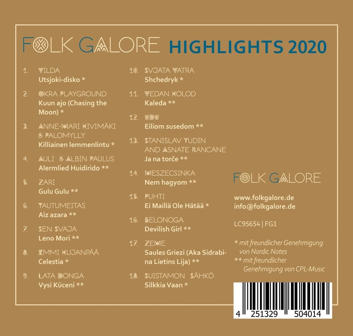 Folk Galore Highlights 2020