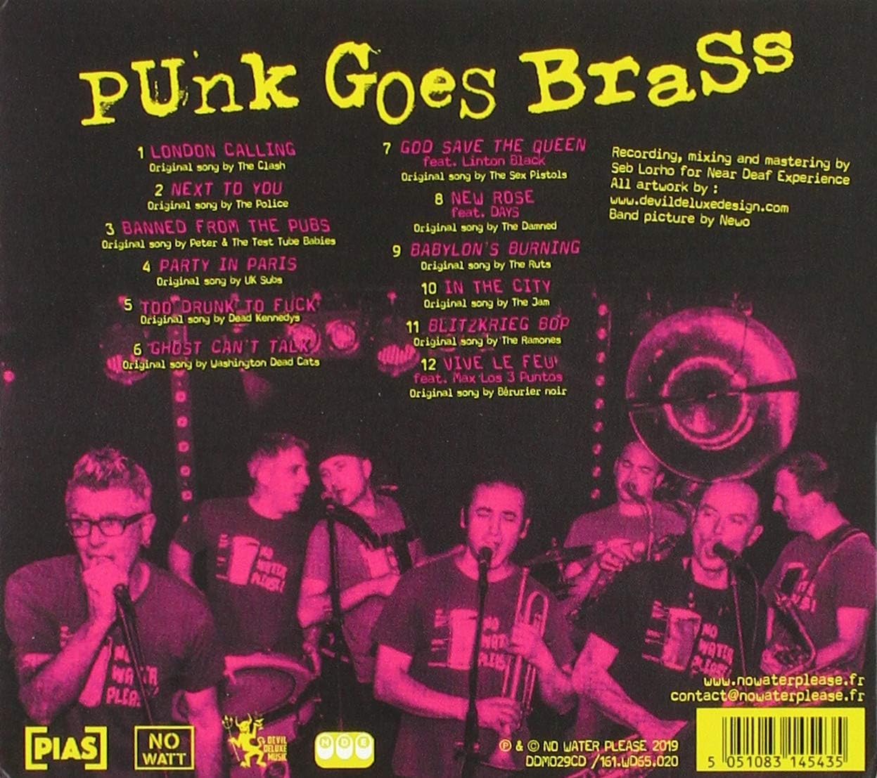 No Water Please - Punk Goes Brass