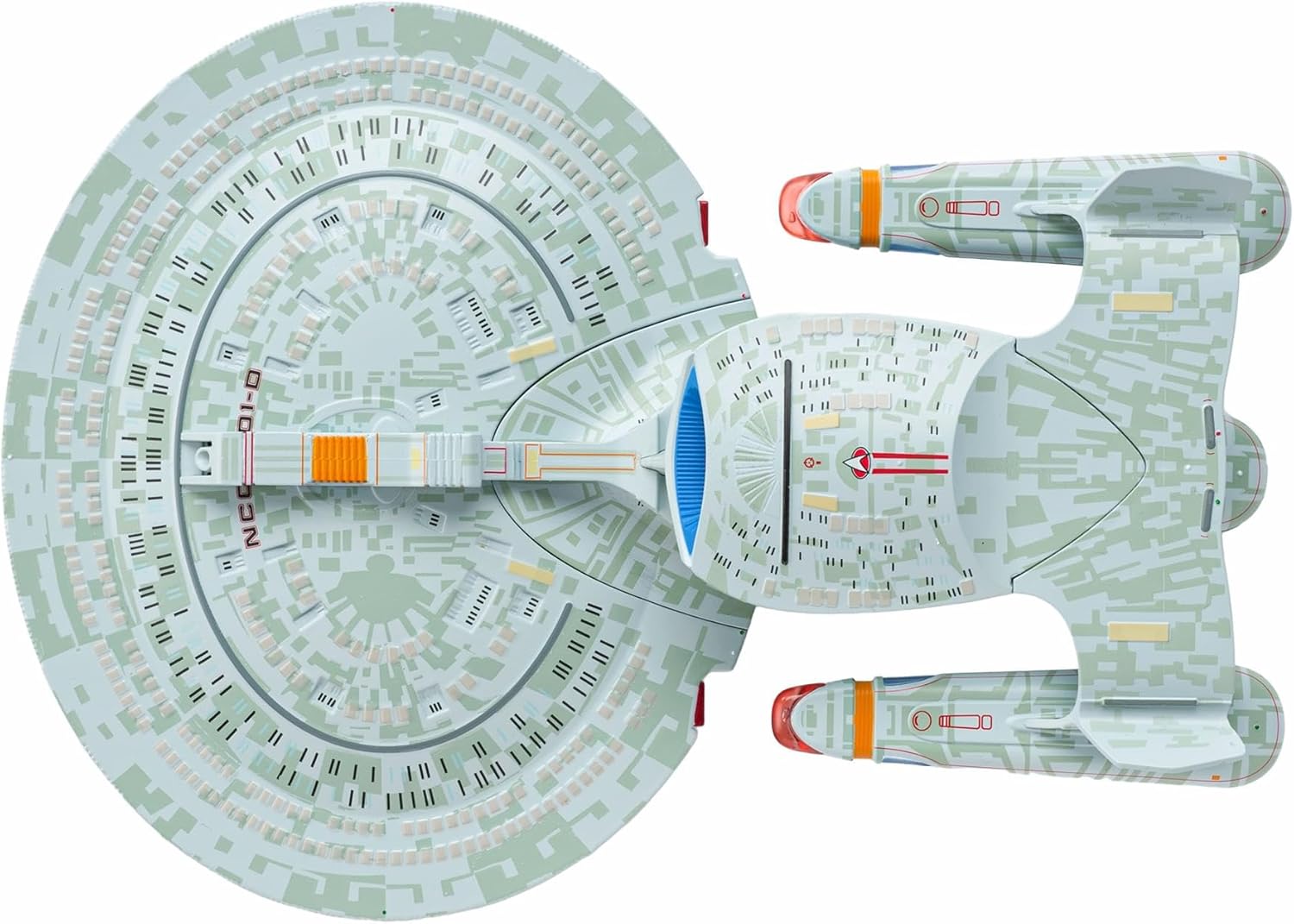 Eaglemoss Star Trek Starship Replica | USS Enterprise NCC-1701-D Dreadnought