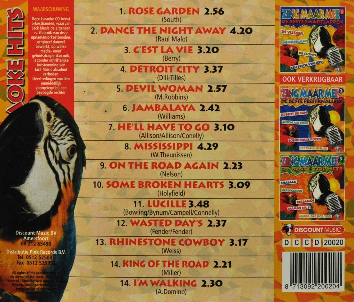Various - Country Karaoke Hits Volume 4