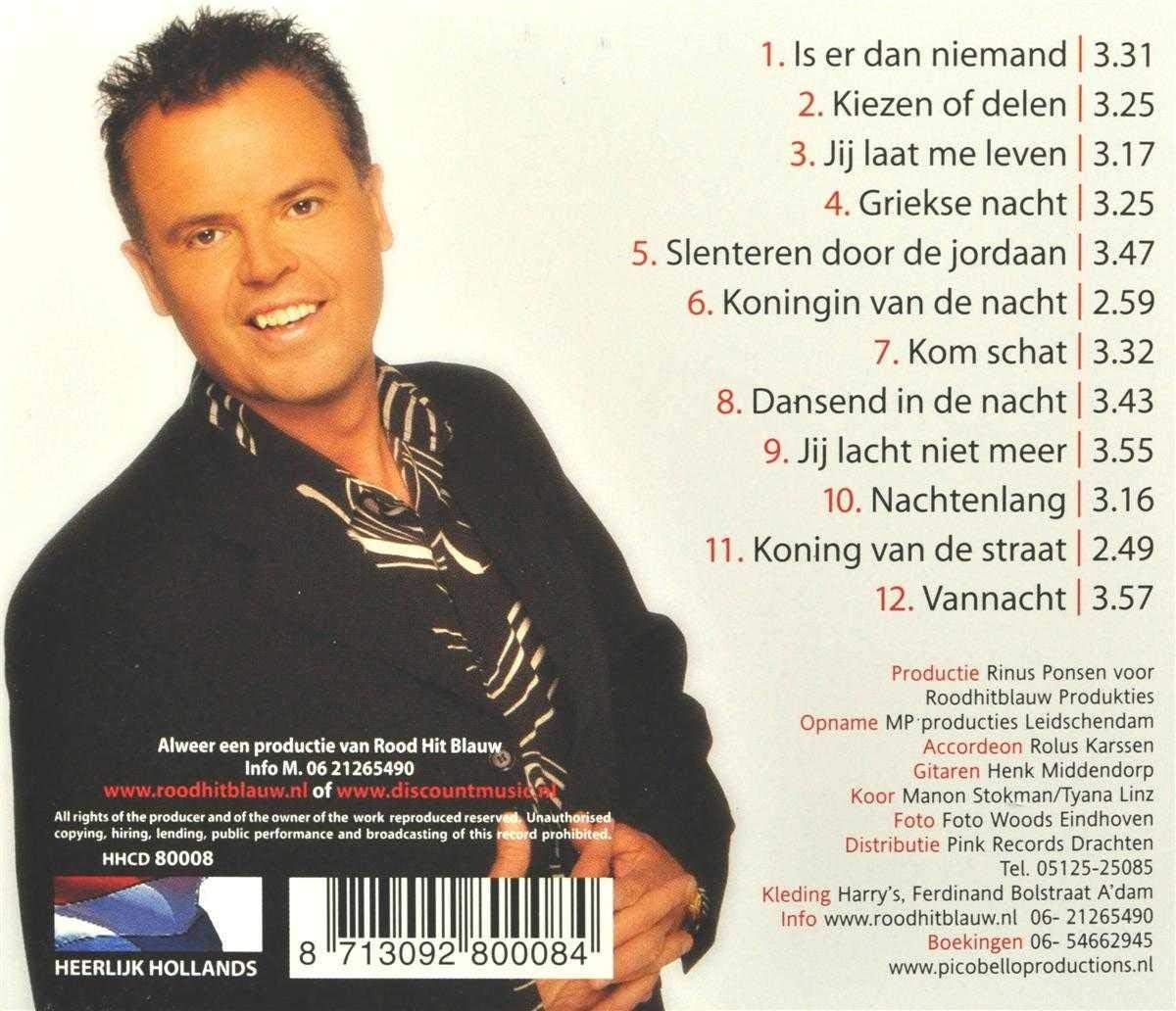 Pierre De Haan - Is Er Dan Niemand