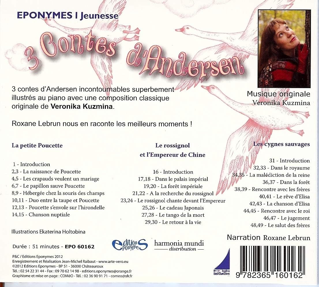 3 CONTES D'ANDERSEN-VERONIKA KUZMINA