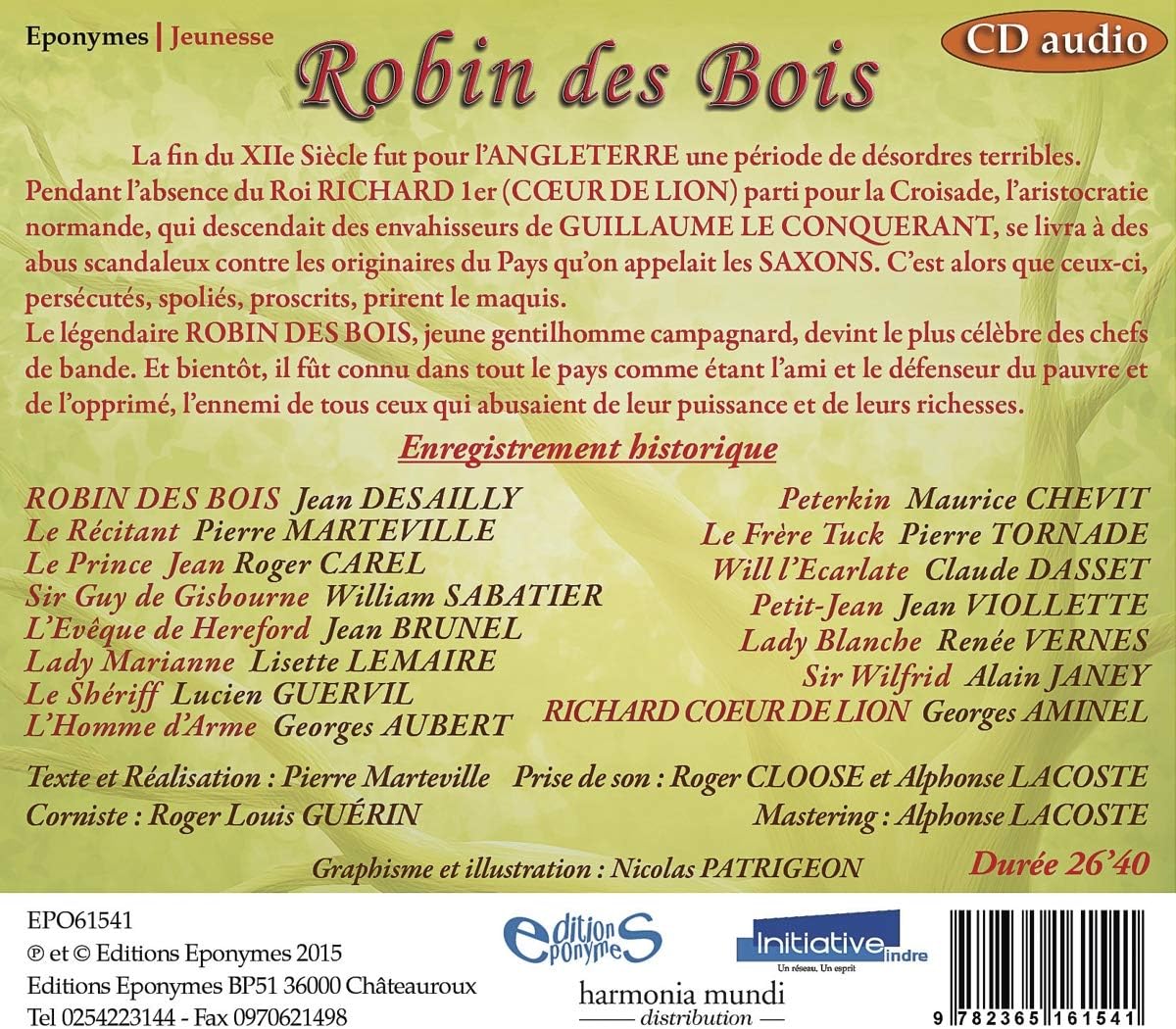 ROBIN DES BOIS