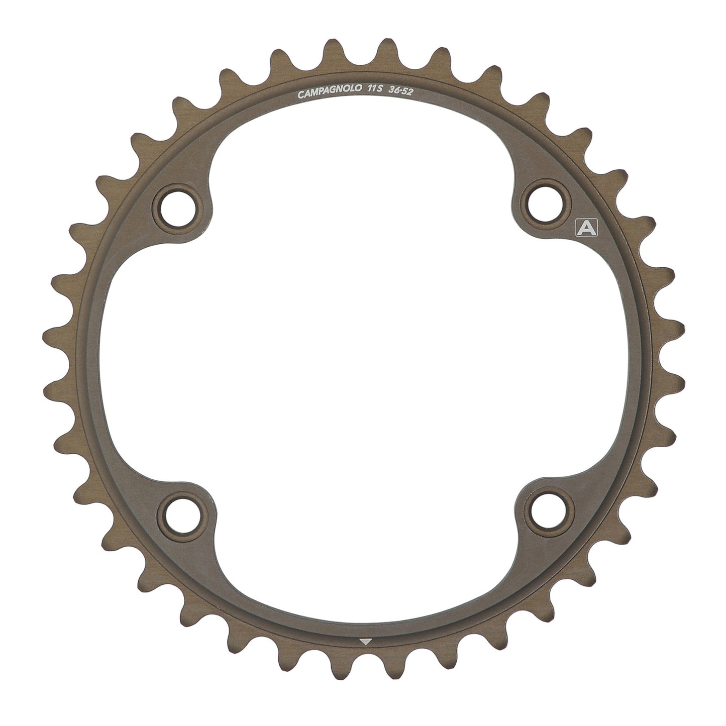 Campagnolo Kettenblatt, 11-Gang-Modell, Ersatzteil – Schwarz, FC-SR136 36T
