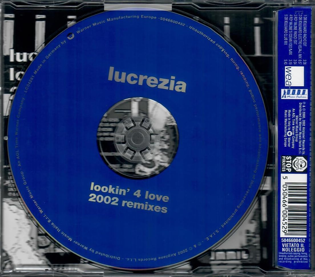 Lucrezia - Lookin' 4 love 2002 remixes