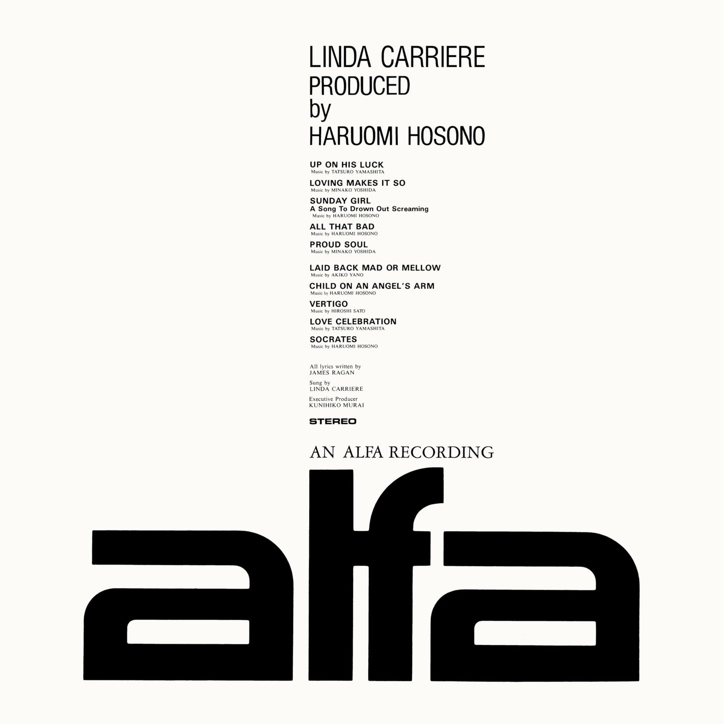 Produced by Haruomi Hosono