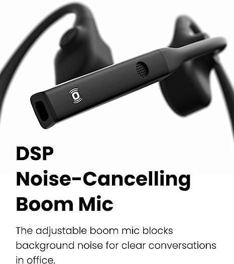Shokz OpenComm UC - Black Casque Sans fil Crochets auriculaires Bureau/Centre d'appels Bluetooth Noir