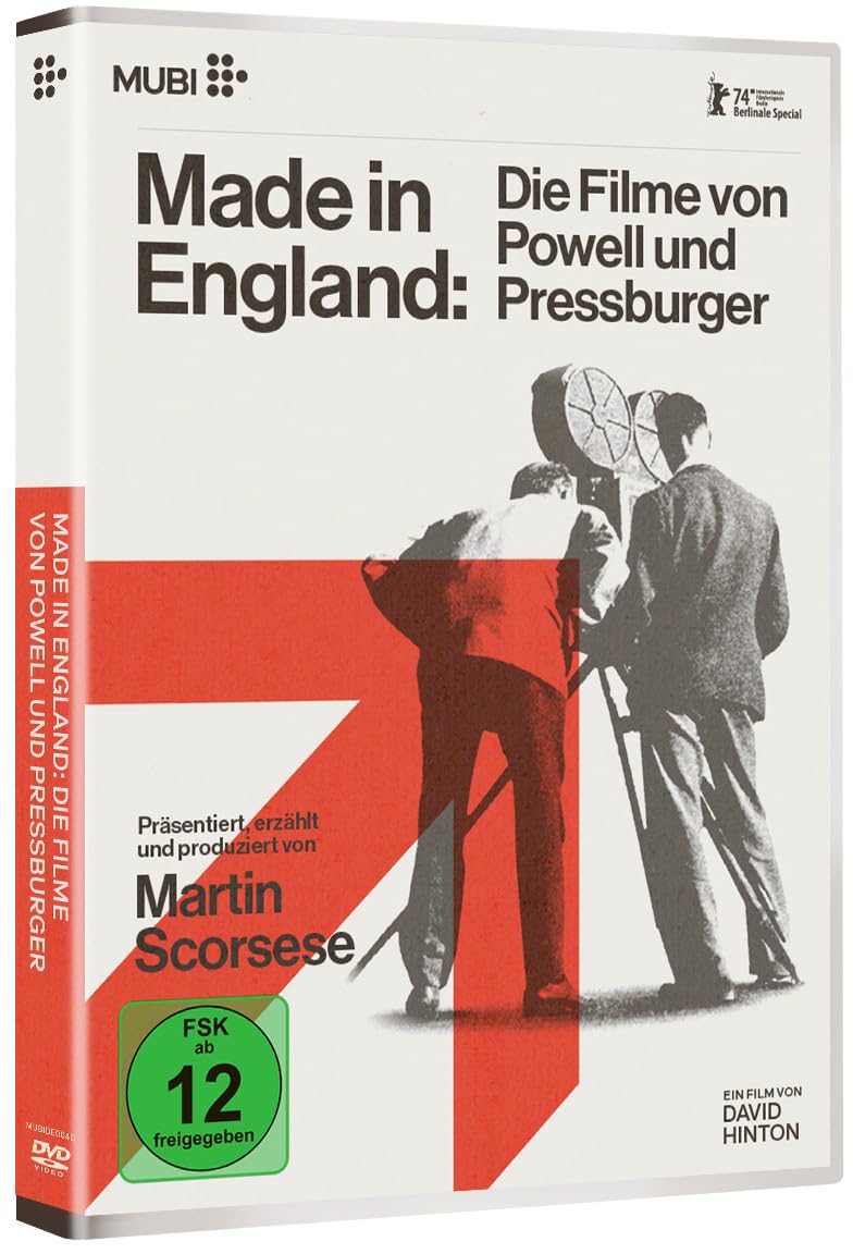 SCORSESE, MARTIN - MADE IN ENGLAND: DIE FILME VON POWELL AND PRESSBURGER