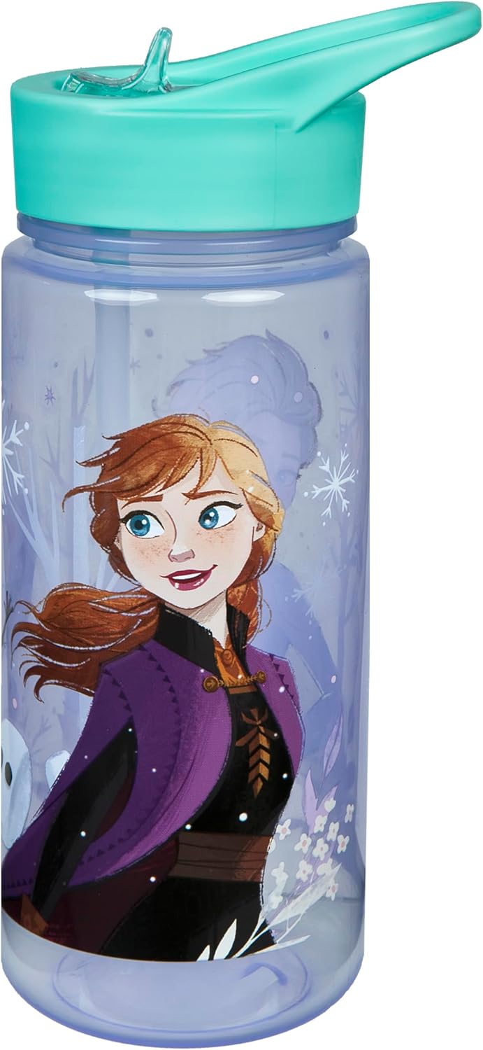 Scooli - Set di stoviglie per Bambini Disney Frozen - Set Composto da Cestino per Il Pranzo e biberon - Ideale per la Scuola o l'asilo - per Bambini a Partire da 4 Anni - in plastica - BPA Free